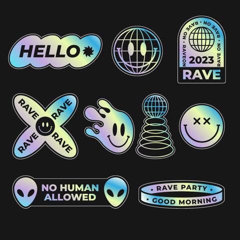 Stickers holográficos